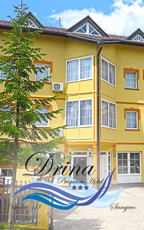 <p style="text-align: right;"><em><strong>Premium hotel</strong></em></p> <p style="text-align: right;"><strong>Drina</strong></p> <p style="text-align: right;">Sarajevo</p>